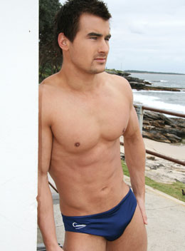 3 Inch Navy Caussie Swimwear