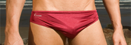 Maroon Caussie Swimwear